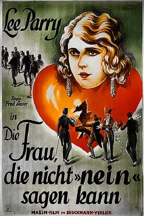 Poster for Die Frau die nicht nein sagen kann