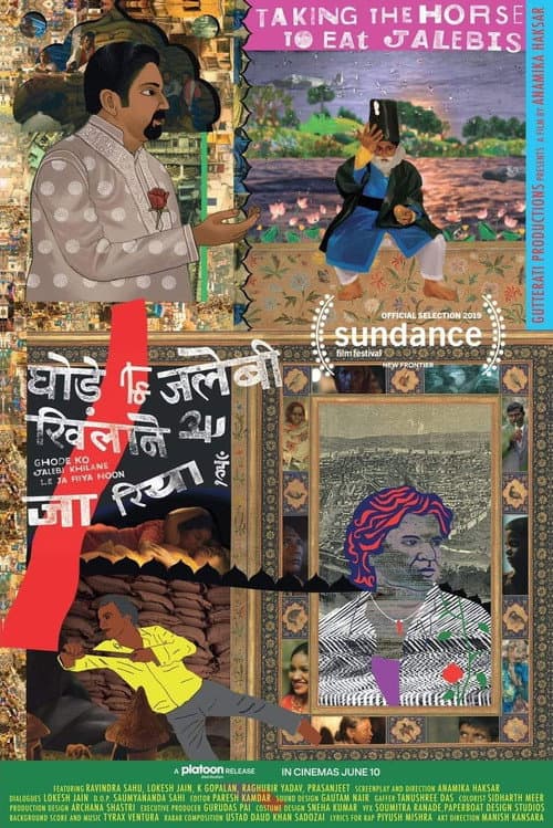Poster for Taking the Horse to Eat Jalebis