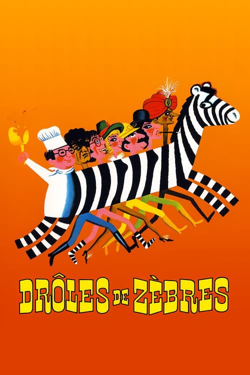 Poster for Drôles de zèbres