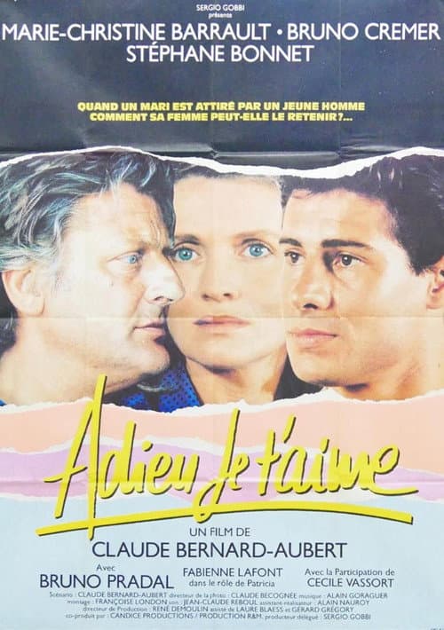 Poster for Adieu, je t'aime