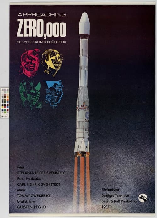 Poster for Approaching Zero, 000 - De lyckliga ingenjörerna