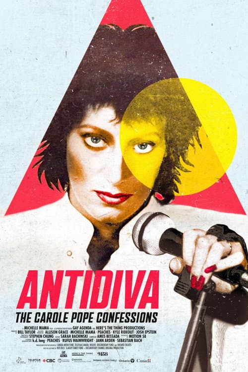 Poster for AntiDiva: The Carole Pope Confessions