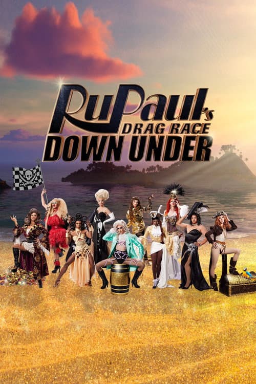 Poster for RuPaul's Drag Race Down Under