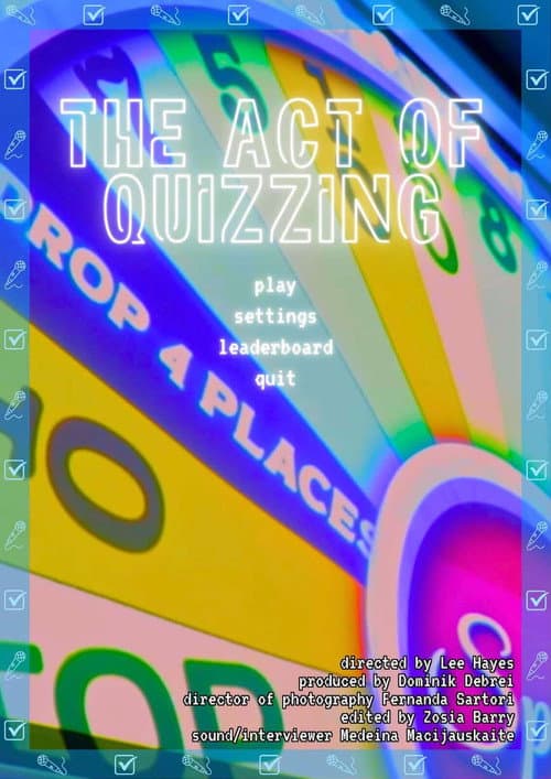Poster for The Act Of Quizzing