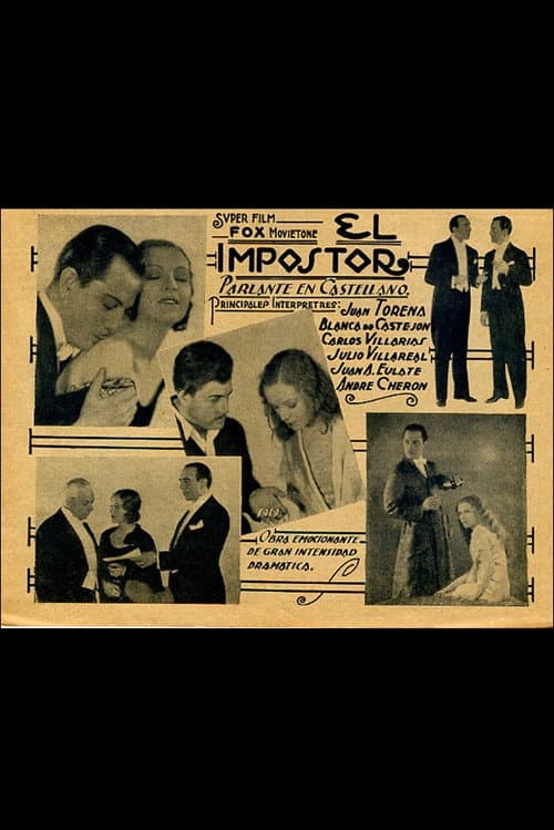 Poster for El impostor