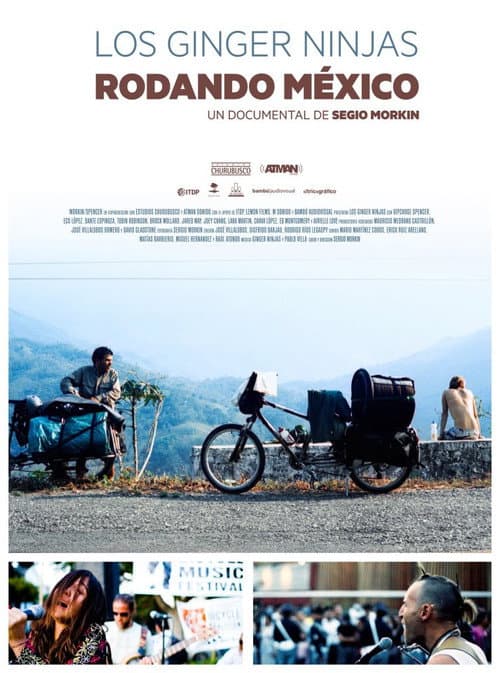 Poster for Los Ginger Ninjas Rodando México