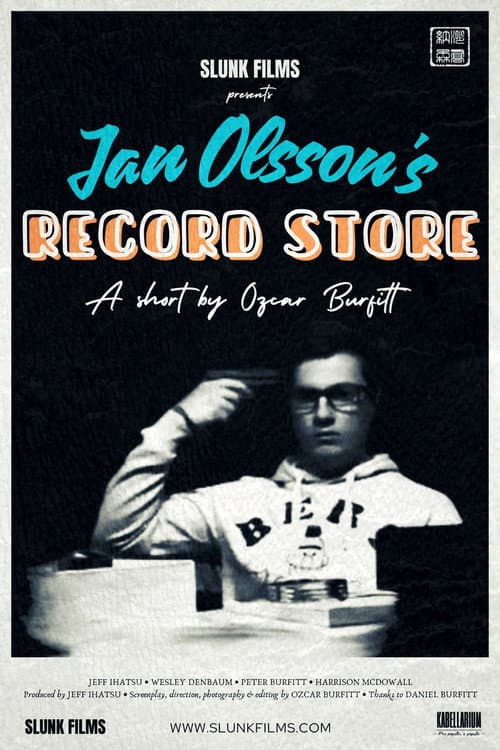 Poster for Jan Olsson's Record Store