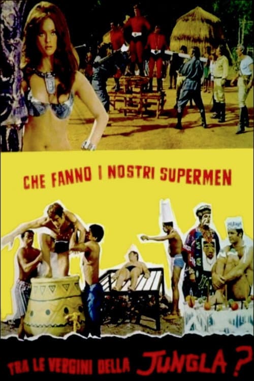 Poster for Three Supermen in the Jungle
