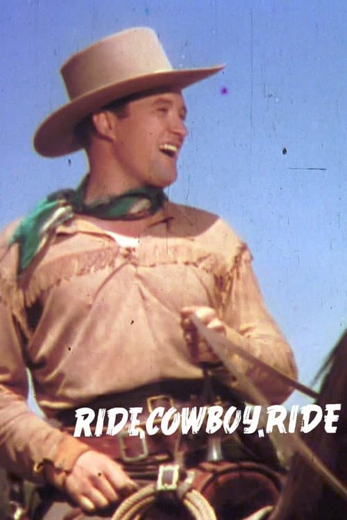 Poster for Ride, Cowboy, Ride