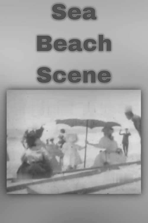 Poster for Sea Beach Scene