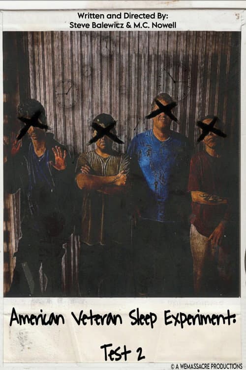 Poster for The American Veteran Sleep Experiment: Test 2