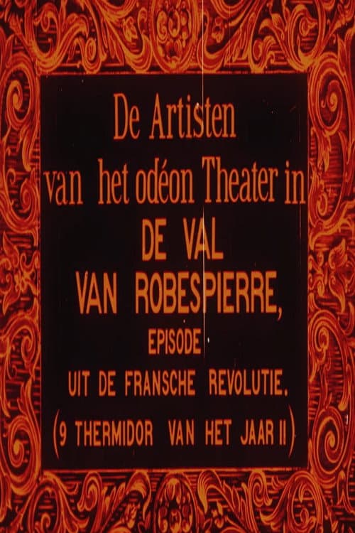 Poster for The End of Robespierre