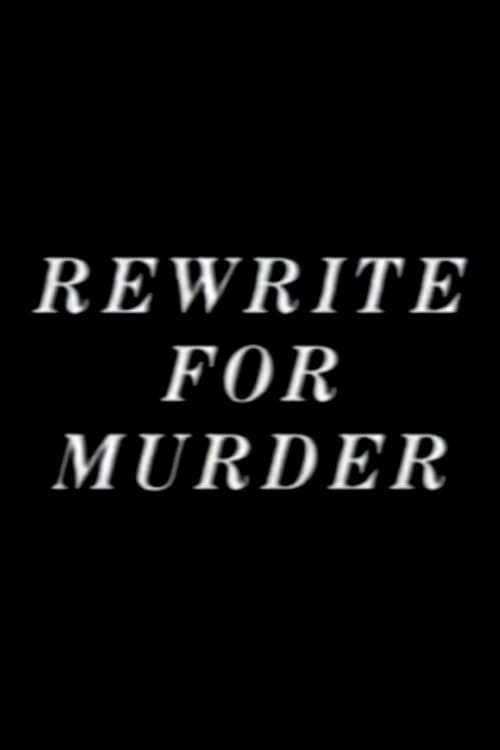 Poster for Rewrite for Murder
