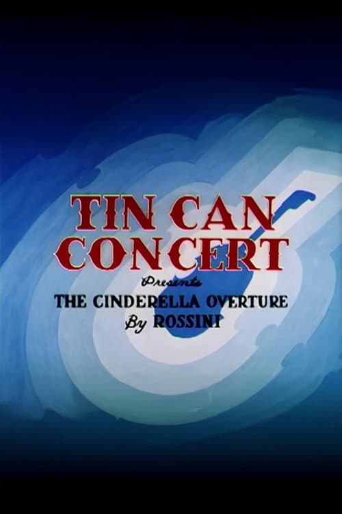 Poster for Tin Can Concert