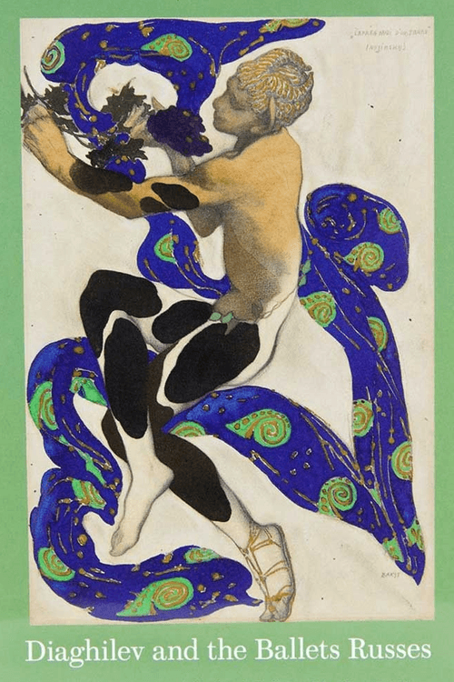 Poster for Diaghilev and the Ballets Russes