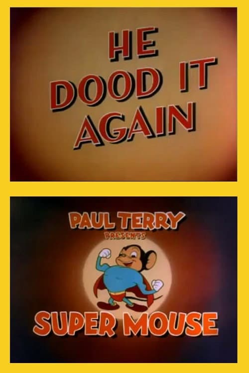 Poster for He Dood It Again
