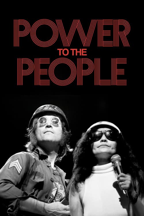 Poster for Power to the People: John & Yoko Live in NYC