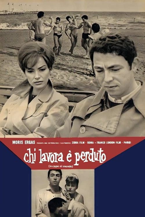 Poster for Who Works Is Lost