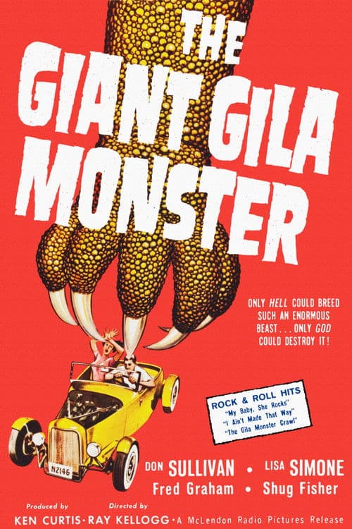 Постер до фільму «The Giant Gila Monster»