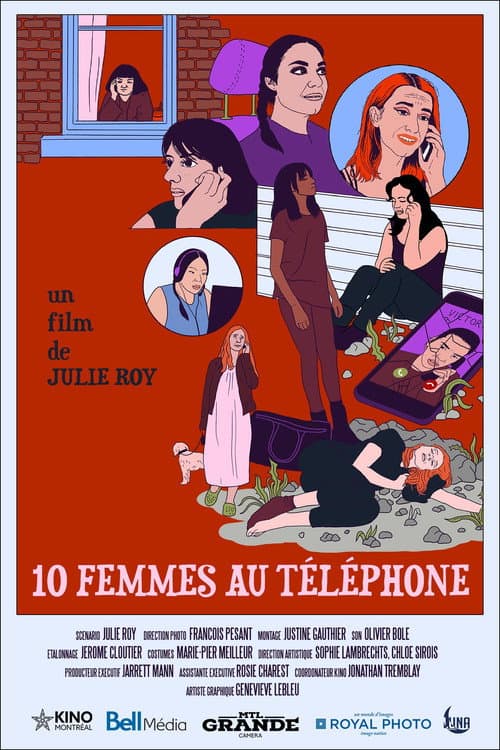Poster for 10 femmes au téléphone