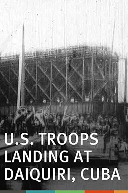 Poster for U.S. Troops Landing at Daiquiri, Cuba