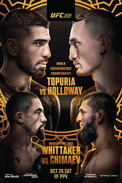 Poster for UFC 308: Topuria vs. Holloway