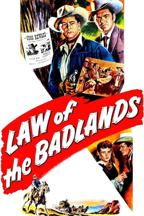 Постер до фільму «Law of the Badlands»