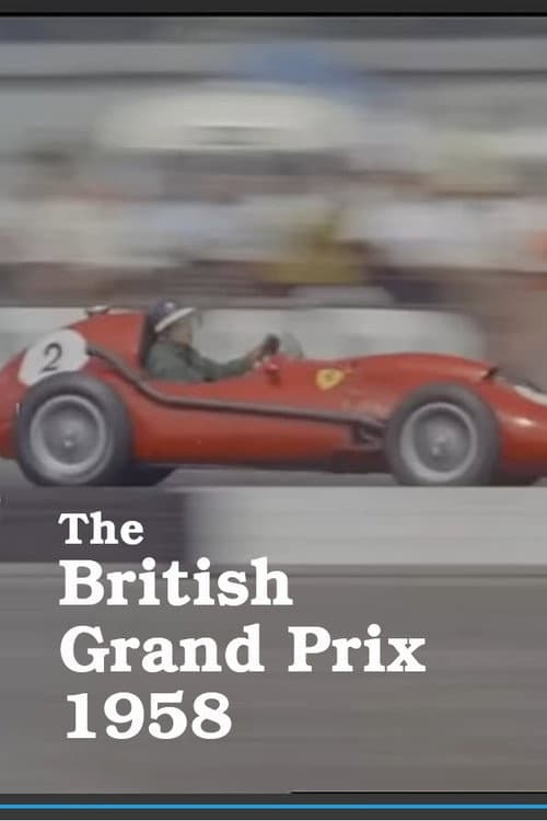 Poster for British Grand Prix 1958
