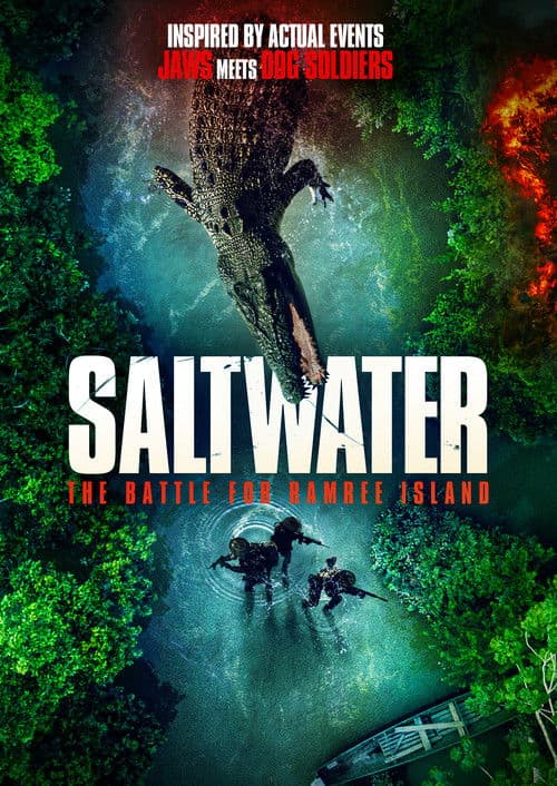 Poster for Saltwater: The Battle for Ramree Island