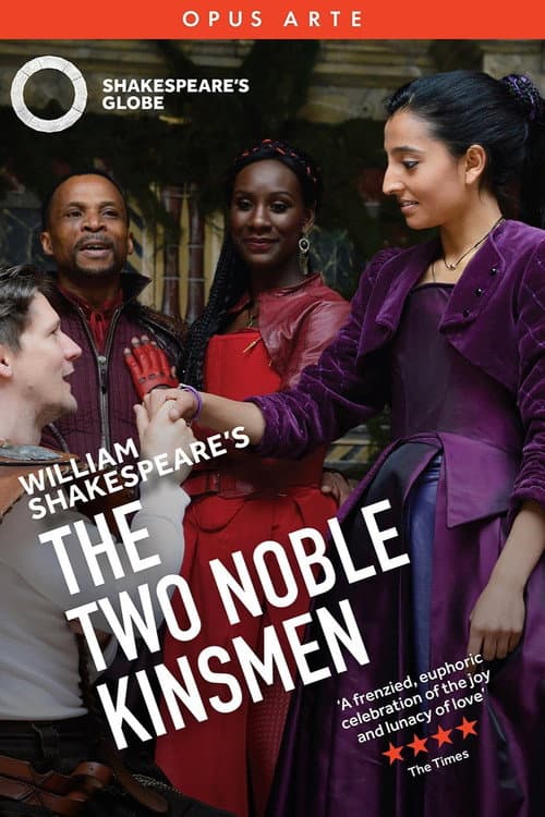 Poster for The Two Noble Kinsmen - Live at Shakespeare's Globe
