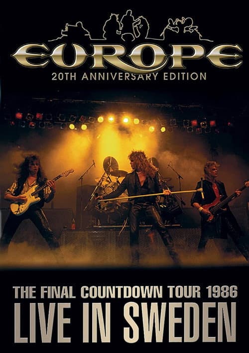 Poster for Europe: Final Countdown Tour - Live in Sweden 1986