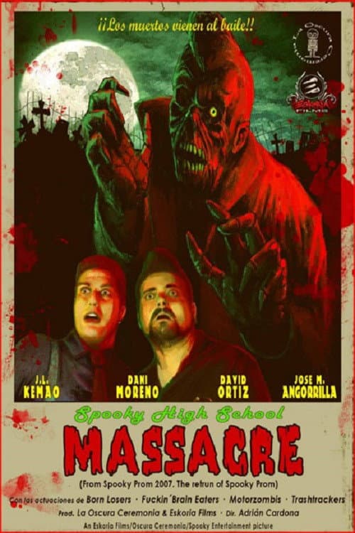 Poster for Spooky High School Massacre