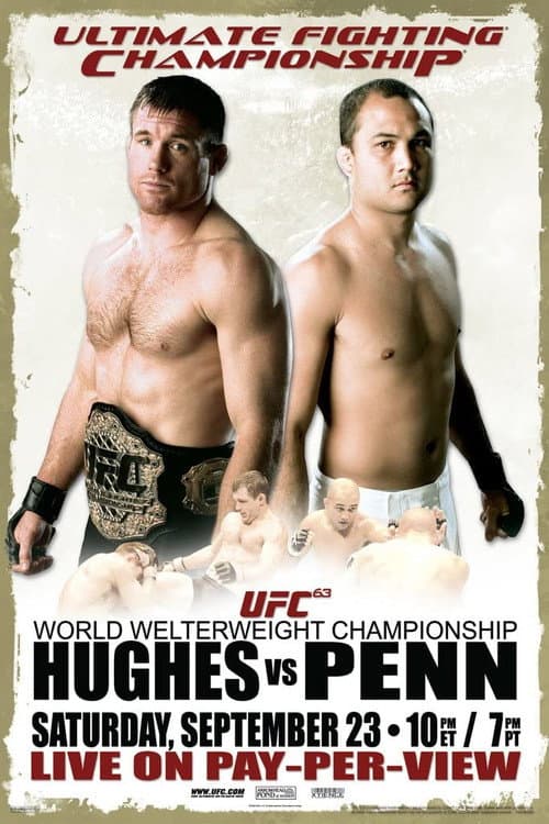Poster for UFC 63: Hughes vs. Penn