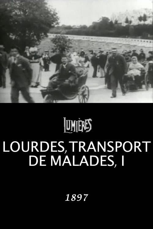 Poster for Lourdes, transporting the sick, I