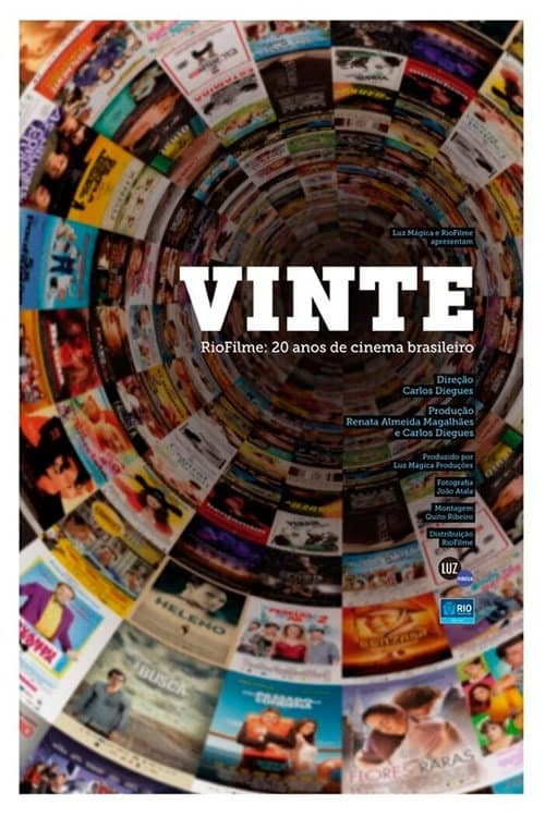 Poster for VINTE - RioFilme, 20 anos de cinema brasileiro