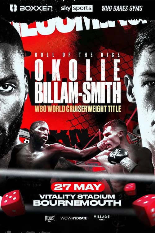 Poster for Lawrence Okolie vs. Chris Billam-Smith