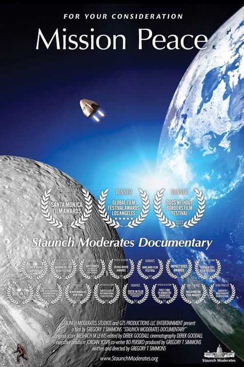 Poster for Mission Peace: Staunch Moderates Documentary