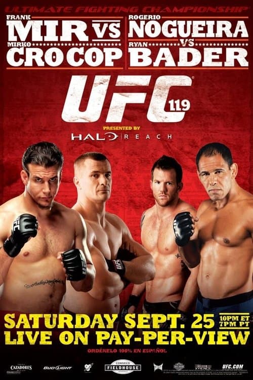 Poster for UFC 119: Mir vs. Cro Cop