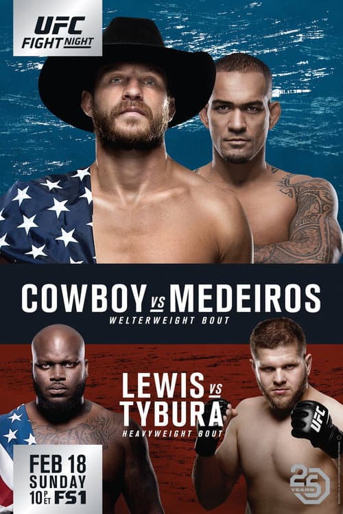 Poster for UFC Fight Night 126: Cowboy vs. Medeiros