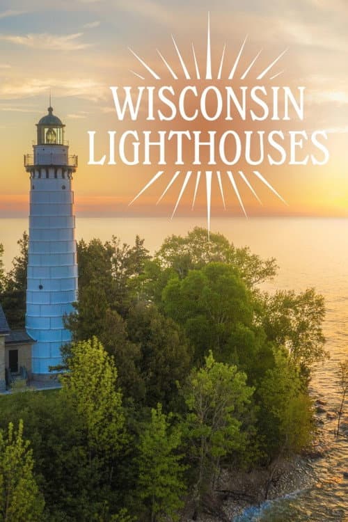 Poster for Wisconsin Lighthouses