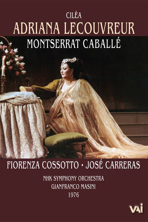 Poster for Cilea - Adriana Lecouvreur - Caballe, Cossotto, Carreras (NHK 1976)