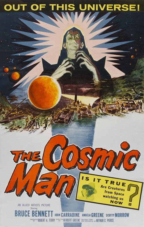 Poster for The Cosmic Man