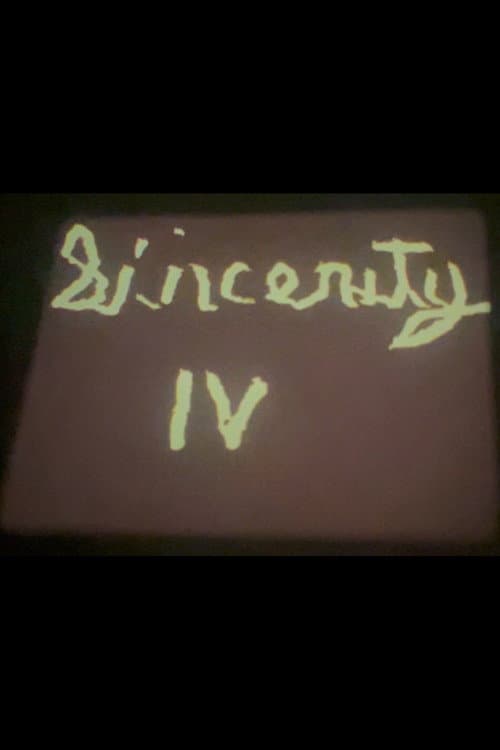 Poster for Sincerity IV
