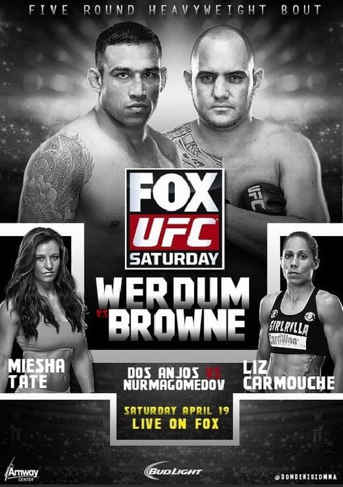 Poster for UFC on Fox 11: Werdum vs. Browne