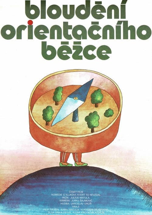 Poster for Bloudění orientačního běžce