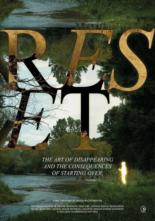 Poster for Reset - The Art of Disappearing and the Consequences of Starting Over