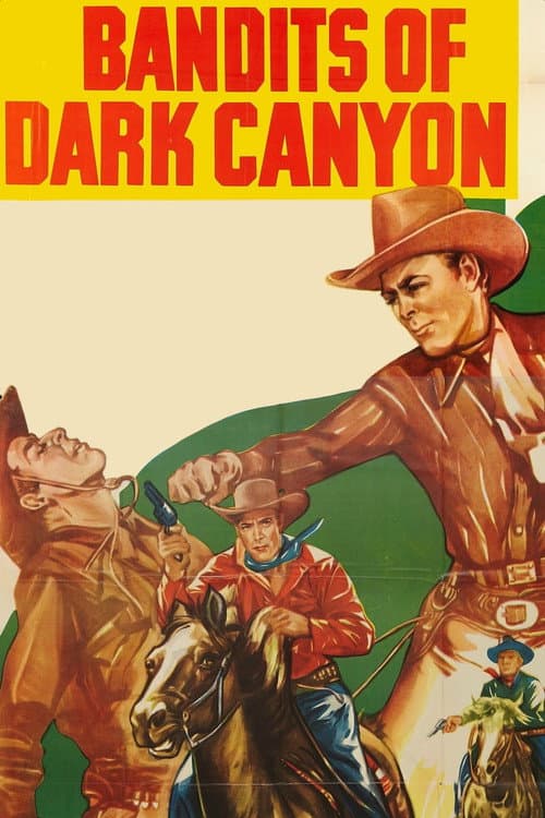Poster for Bandits of Dark Canyon