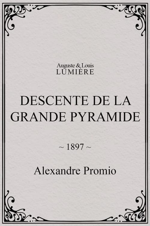 Poster for Descent of the Great Pyramid