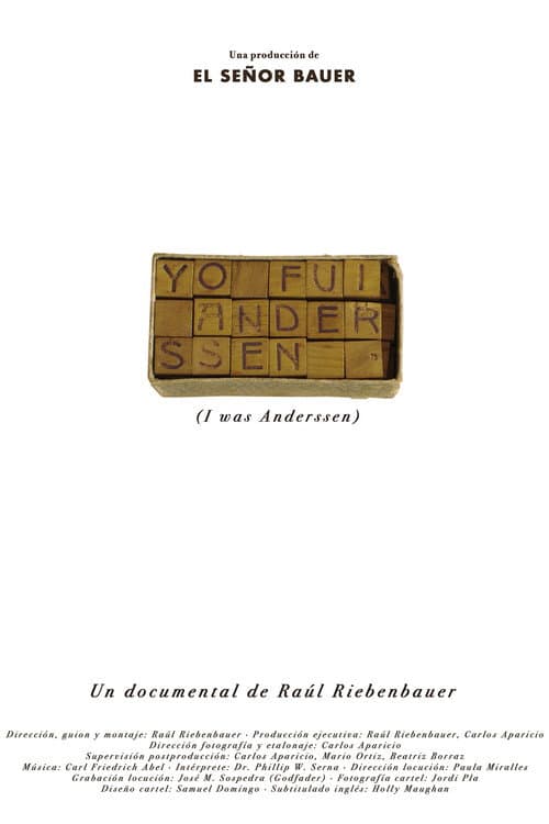 Poster for I Was Anderssen