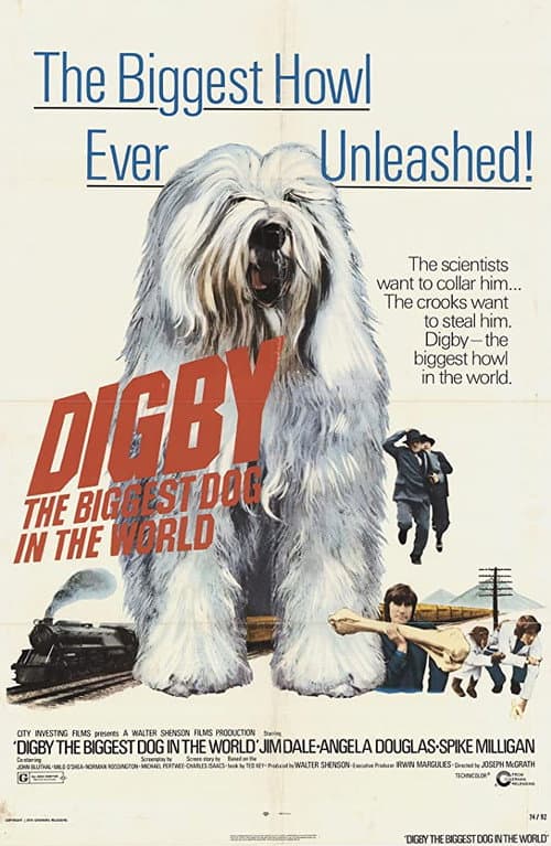 Poster for Digby, the Biggest Dog in the World